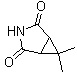 6,6-二甲基-3-氮杂二环[3.1.0]己烷-2,4-二酮分子结构 (CAS 194421-56-2)