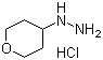 四氢-2H-吡喃-4-基肼盐酸盐分子结构 (CAS 194543-22-1)