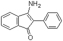 3-氨基-2-苯基茚酮分子结构 (CAS 1947-47-3)