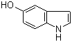 5-羟基吲哚分子结构 (CAS 1953-54-4)