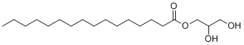 甘油棕榈酸酯分子结构 (CAS 19670-51-0)