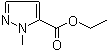 1-甲基-1H-吡唑-5-羧酸乙酯分子结构 (CAS 197079-26-8)