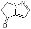 5,6-二氢-4H-吡咯并[1,2-b]吡唑-4-酮分子结构 (CAS 197094-18-1)