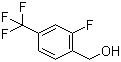 2-Fluoro-4-(trifluoromethyl)benzyl alcohol molecular structure (CAS 197239-49-9)