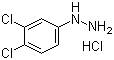 3,4-Dichlorophenylhydrazine hydrochloride molecular structure (CAS 19763-90-7)