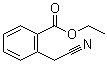 Ethyl 2-(cyanomethyl)benzoate molecular structure (CAS 19821-21-7)