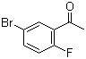 2'-氟-5'-溴苯乙酮分子结构 (CAS 198477-89-3)