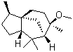甲基柏木醚分子结构 (CAS 19870-74-7)