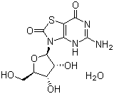 艾沙托立宾一水物分子结构 (CAS 198832-38-1)