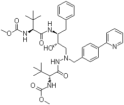 Atazanavir molecular structure (CAS 198904-31-3)