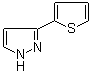 3-(2-噻吩基)吡唑分子结构 (CAS 19933-24-5)