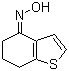 6,7-二氢苯并[b]噻吩-4(5H)-酮肟分子结构 (CAS 19995-19-8)