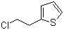 2-(2-氯乙基)噻吩分子结构 (CAS 19995-38-1)