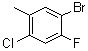 5-溴-2-氯-4-氟甲苯分子结构 (CAS 200190-87-0)