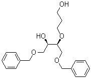 (2R,3S)-3-(3-羟基丙氧基)-1,4-双(苄氧基)-2-丁醇分子结构 (CAS 200636-15-3)