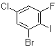 1-溴-5-氯-3-氟-2-碘苯分子结构 (CAS 201849-16-3)