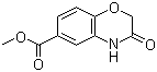 Methyl 3-oxo-3,4-dihydro-2H-1,4-benzoxazine-6-carboxylate molecular structure (CAS 202195-67-3)