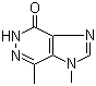 1,5-二氢-1,7-二甲基-4H-咪唑并[4,5-d]哒嗪-4-酮分子结构 (CAS 202278-29-3)