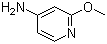 4-Amino-2-methoxypyridine molecular structure (CAS 20265-39-8)