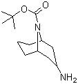 tert-Butyl 3-amino-9-azabicyclo[3.3.1]nonane-9-carboxylate molecular structure (CAS 202797-03-3)