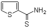 2-噻吩硫代甲酰胺分子结构 (CAS 20300-02-1)