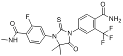 恩杂鲁胺杂质7分子结构 (CAS 2030242-21-6)