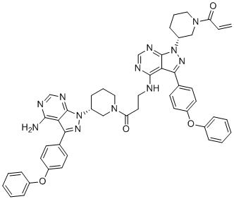 依鲁替尼二聚体分子结构 (CAS 2031255-23-7)
