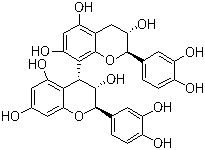 Procyanidin B1 molecular structure (CAS 20315-25-7)
