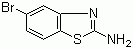2-氨基-5-溴苯并噻唑分子结构 (CAS 20358-03-6)