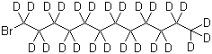 1-Bromododecane-D25 molecular structure (CAS 204259-66-5)