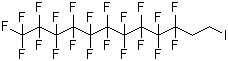 1,1,2,2-四氢全氟碘代十二烷分子结构 (CAS 2043-54-1)