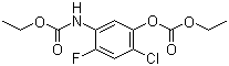2-氯-5-[(乙氧基羰基)氨基]-4-氟苯基碳酸乙酯分子结构 (CAS 204330-44-9)