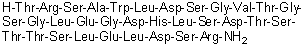 Human PTHrP-(107-139)NH2 molecular structure (CAS 204383-55-1)