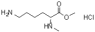 N2-Methyl-D-lysine methyl ester hydrochloride (1:1) molecular structure (CAS 2044710-62-3)