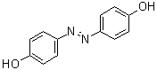 4,4'-(1,2-二氮烯二基)二[苯酚]分子结构 (CAS 2050-16-0)