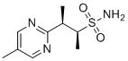 (2S,3R)-3-(5-甲基嘧啶-2-基)丁烷-2-磺酰胺分子结构 (CAS 2050017-52-0)