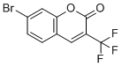 7-溴-3-(三氟甲基)-2H-色烯-2-酮分子结构 (CAS 2055269-03-7)