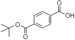 4-叔丁氧羰基苯甲酸分子结构 (CAS 20576-82-3)