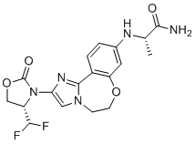 伊那洛西布分子结构 (CAS 2060571-02-8)