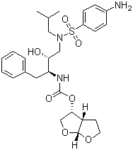 地瑞那韦分子结构 (CAS 206361-99-1)