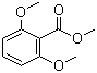 2,6-二甲氧基苯甲酸甲酯分子结构 (CAS 2065-27-2)