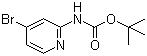 2-(Boc-amino)-4-bromopyridine molecular structure (CAS 207799-10-8)