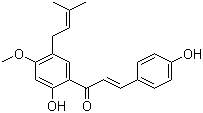4'-O-甲基补骨脂查尔酮分子结构 (CAS 20784-60-5)