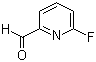 6-氟-2-吡啶甲醛分子结构 (CAS 208110-81-0)