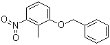 1-苄氧基-2-甲基-3-硝基苯分子结构 (CAS 20876-37-3)