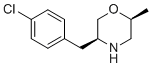 (2S,5S)-5-(4-氯苄基)-2-甲基吗啉分子结构 (CAS 2088453-97-6)