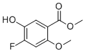 4-氟-5-羟基-2-甲氧基苯甲酸甲酯分子结构 (CAS 2091274-24-5)
