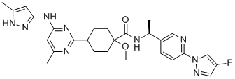 普拉替尼分子结构 (CAS 2097132-94-8)