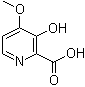 3-羟基-4-甲氧基皮考林酸分子结构 (CAS 210300-09-7)