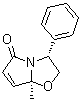 (3R,7aS)-2,3-二氢-7a-甲基-3-苯基-吡咯并[2,1-b]恶唑-5(7aH)-酮分子结构 (CAS 211240-56-1)